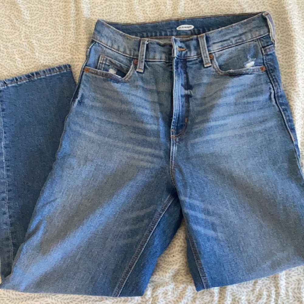 High rise gap jeans 2